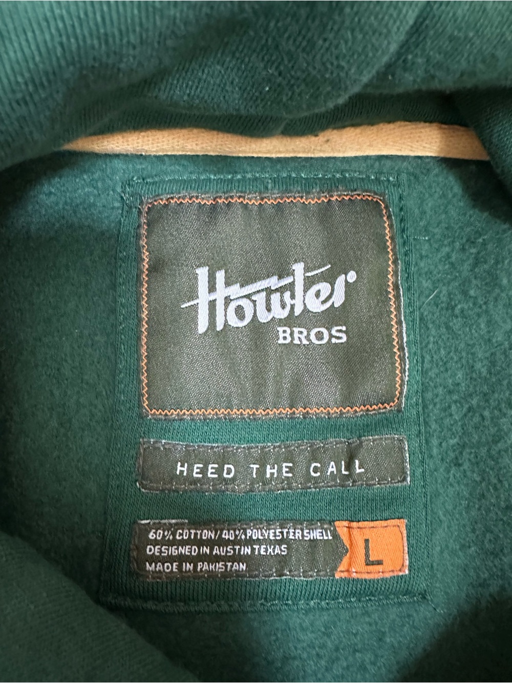 HOWLER BROTHERS Hoodie Mens Large - Picture 5 of 5
